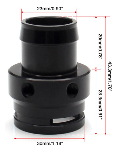 Boost Tap 1.8t 2.0t Adaptador De Sensor De Vacío Apto Para