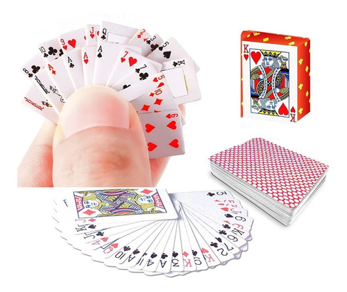 Mini Juego De Barajas Cartas De Póker