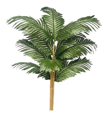 Imagem 1 de 4 de Planta Artificial Palmeira Modelo Real Toque