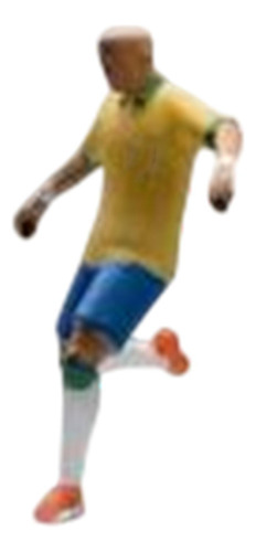 1 64 Figura De Jogador De Futebol Figura Miniature Amarelo