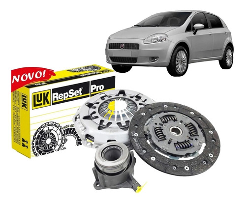 Kit Embreagem Fiat Punto Essence 1.6 16v 2015 2016 Etorq