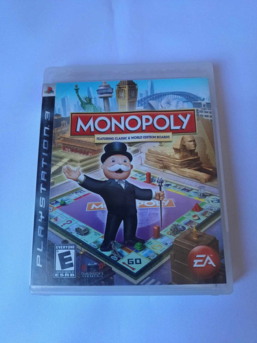 Monopoly Ps3 Featuring & World Edition Ps3 Mídia Física