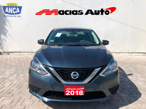 Imagen 3 de 15 de Nissan Sentra 1.8l Sense Tm6 2018 Iva Credito Recibo Financi