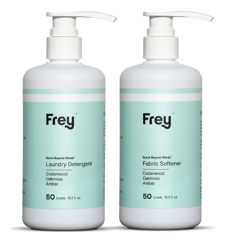 Frey Detergente Concentrado Natural Para Ropa + Refuerzo De