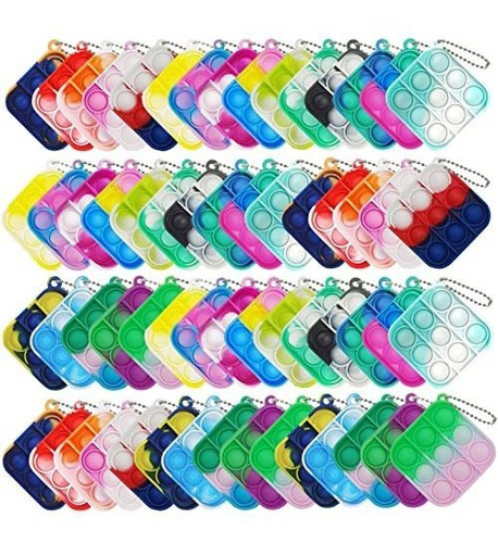 120 Pcs Mini Pop Bubble Fidget Juguetes, Silicona Xy1bi