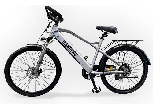 Bicicleta Electrica Randers Rodado 26 Plateada