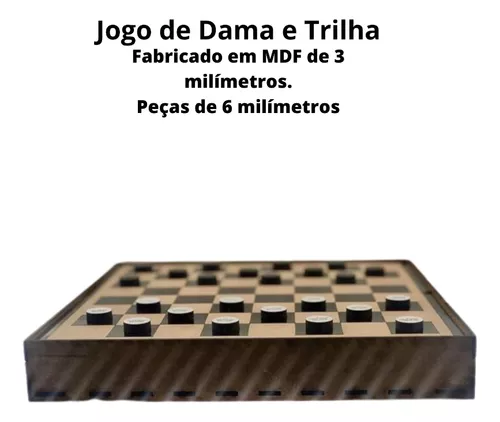 Qual a diferença entre o tabuleiro da dama para o tabuleiro do