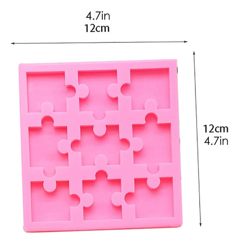 Molde De Cocina De Bricolaje Con Forma De Rompecabezas De Si