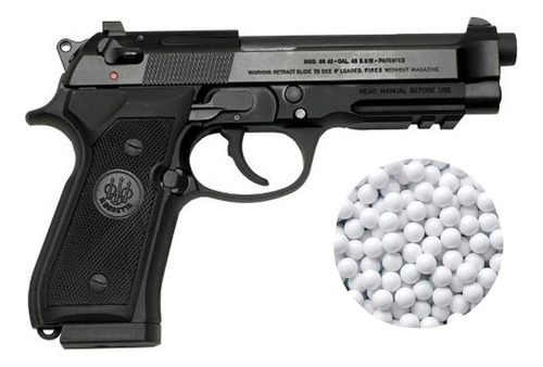 Imagen 1 de 6 de Pistola Airsoft Eléctrica 6mm Beretta 92 A1 Umarex G P