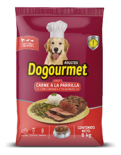 Dogourmet Carneparrilla Adulto 8kg