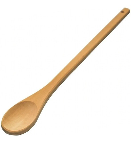 Cuchara De Madera 40cm Utensilio Cocina Colgante