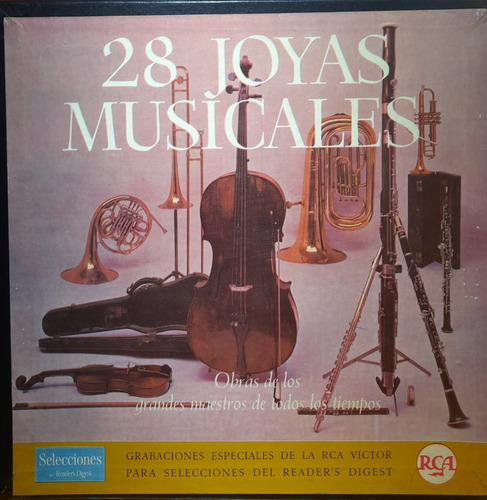 Caja De Lp 28 Joyas Musicales Obras De Los Grandes Maestros)