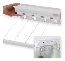 Comprar Tender Retráctil Tendedero Extensible Pared 4 Lineas