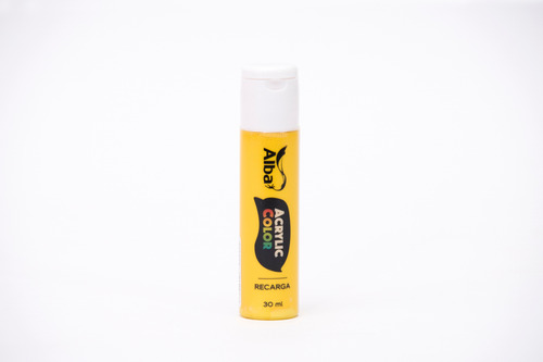 Recarga Para Marcador Alba Acrylic Repuesto 30 Ml X Unidad Amarillo Mediano 474
