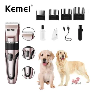 Maquina De Tosa Pet Kemei Km1053 Profissional A Mais Vendida