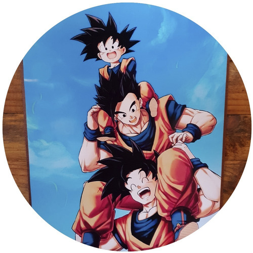 Cuadro Poster Dragon Ball 001, Goku, Gohan, Gotens