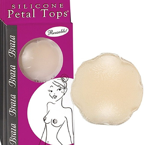 Braza Petal Tops Petalo Forma Gel De Silicona Reutilizable P