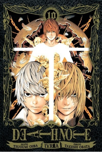 Manga Anime Death Note Tomo 10 Español Editorial Ivrea
