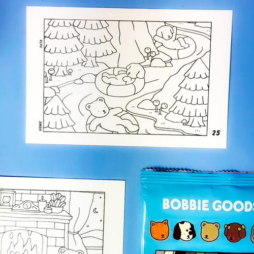 Kit 5 Pacotes Cards Bobbie Goods Desenho Surpresa Com 4 Cada