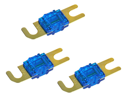 Kit - 3 Fusível Mini Automotivo 30,40,50,60,80,100a