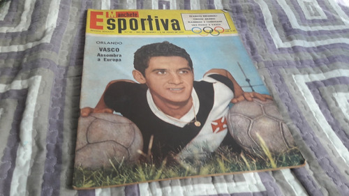 Manchete Esportiva N.º 85 Vasco Na Europa - Poster Flamengo