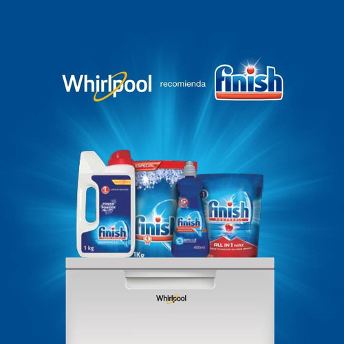 Lavavajillas Whirlpool Inox 10 Cubiertos Wsfo3t2x