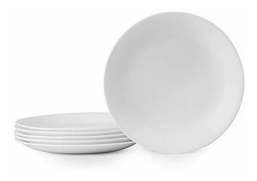 Set De 6 Platos Rojos Rub Para Cena Corelle Livingware., Pa