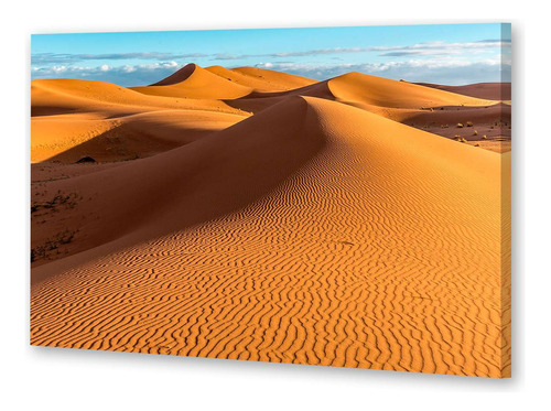 Cuadro 16x24cm Desierto Sahara Duna Arena Paisaje Viaje