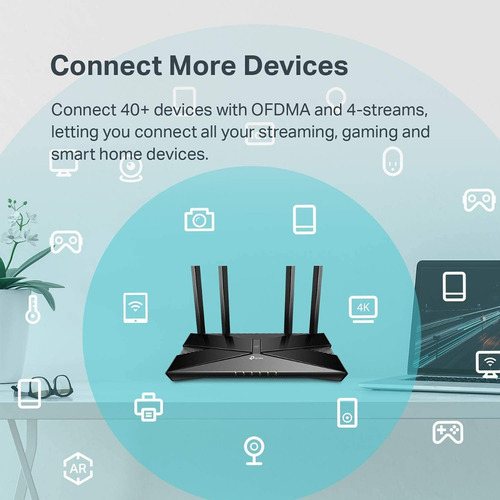 Router Tp-link Archer Ax50 Wi-fi 6 Doble Banda Ax3000