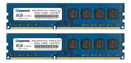 Ddr3l 10600u 16gb Kit (2x8gb) Ddr3l/ddr3 10600 1333mhz Udimm