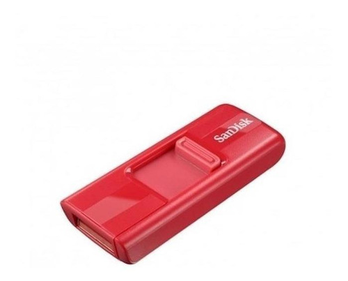 Pendrive SanDisk Cruzer 8GB 2.0 vermelho