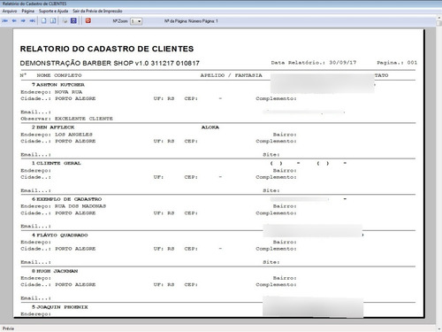 Software Para Barbearia Barbershop Com Controle De Atendimento E Relatórios V1.0 - Fpqsystem