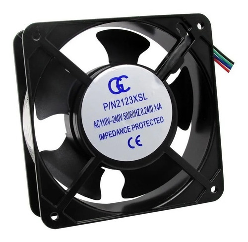 Ventilador Cooler Ventoinha Gc Metalica 120x120x38 110v 220v