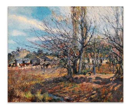 Cuadro Canvas Fin Del Invierno Fernando Fader 66x80 M Y C