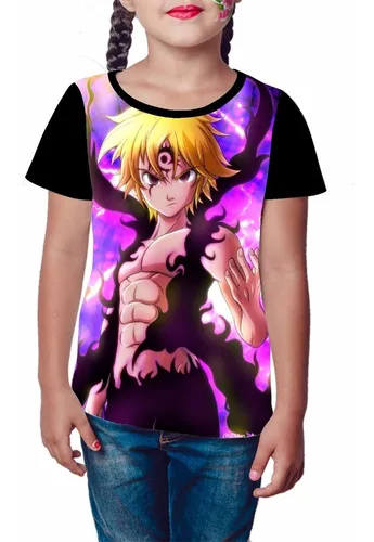 Camiseta Anime Nanatsu no Taizai Meliodas - Regata