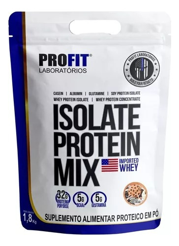 Whey Protein Isolado Mix 1800g Profit Labs - Proteina Polvo