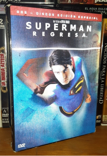 Superman Regresa Bryan Singer Dvd Edición 2 Discos 