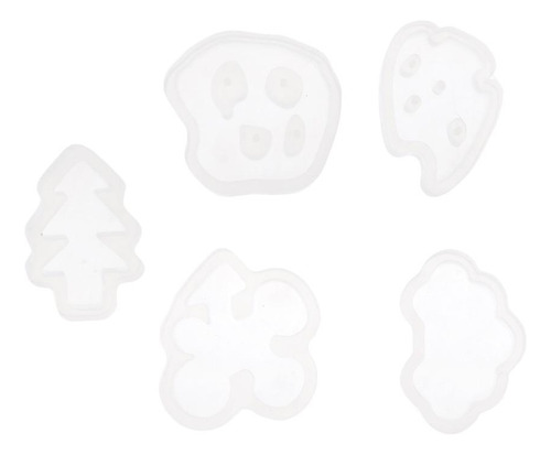 1 Juego De 5 Formas De Silicona Diy Molde De Joyería Molde