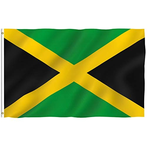 Anley [fly Breeze] Bandera De Jamaica De 3x5 Pies - Color