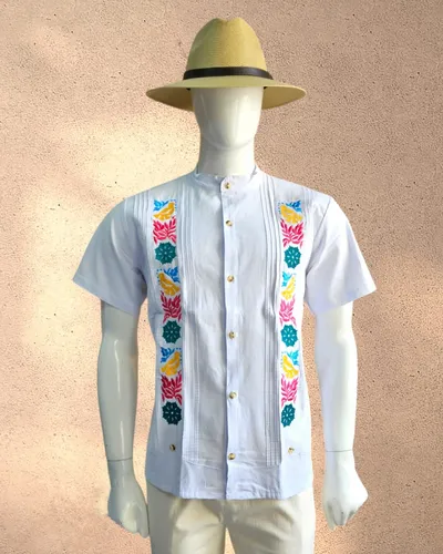 Guayabera oaxaqueña new arrivals
