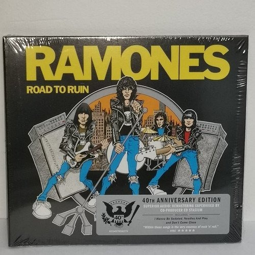 Ramones Road To Ruin Cd Europeo Nuevo Musicovinyl