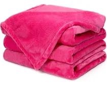 Comprar Manta Calida Rosa Para Cama Suave Calida Para Sofa Franela