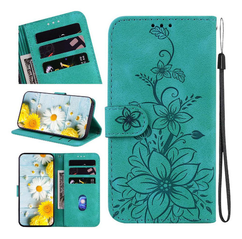 Funda Abatible For Honor X8b Titular De La Tarjeta Cartera