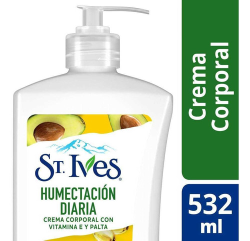 Crema St. Ives Humectación Diaria En Dosificador 532ml