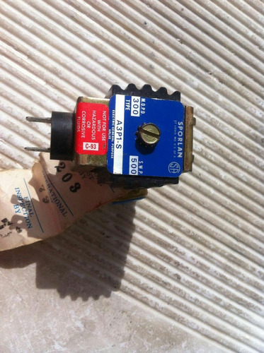 Valvula Solenoide Sporlan 3/8 Gas Aire Refrigeracion Gasoil