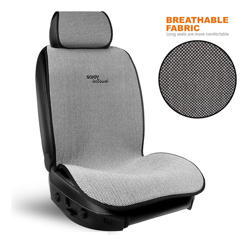 Sojoy Isotowel Funda De Asiento De Coche Para Asiento Delant