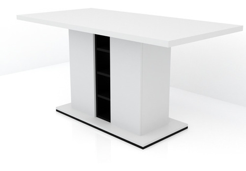 Mesa Melamina Rectangular Comedor Vajillero Cocina Moderna