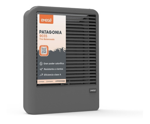 Calefactor Emege Patagonia 9035 Tb 3500 Calorias Selectogar