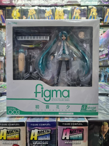 Hatsune Miku ( Figma 003 ) - Vocaloid - (Usado)