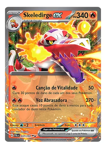 Cartas de Pokémon - Tipos e Características